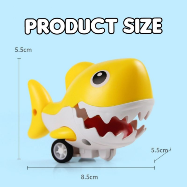 Push & Go Shark Toy - Image 2