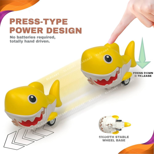 Push & Go Shark Toy - Image 3