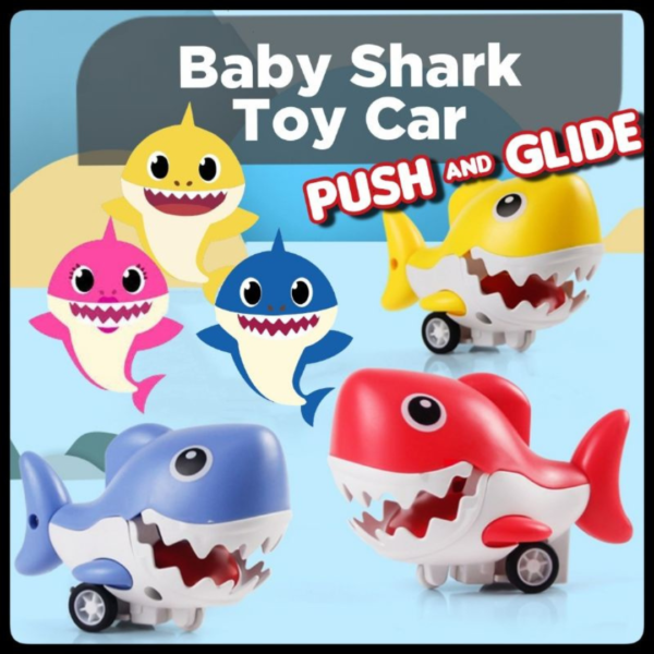 Push & Go Shark Toy