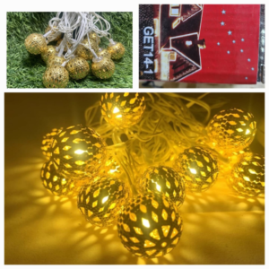 14 Pcs Metal Ball in String Light