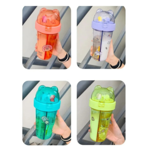 Double Straw Partition Sipper (420 ml)