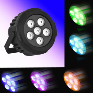 6 LED Multicolour Stage Light with Remote