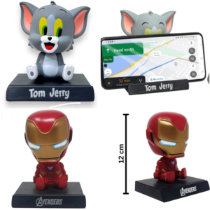 Cartoon/Superhero with Bobble Head for Car Dashboard