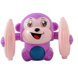 Rotating, Rolling & Spinning Banana Monkey Toy