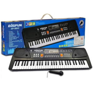 Bigfun Piano Keyboard With Microphone (37 Keys)