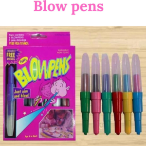 Magic Blow Pen Colour (Set of 6)