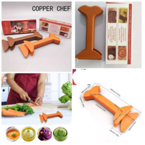 Food Masher Copper Kitchen Tool for Chopping Vegetables