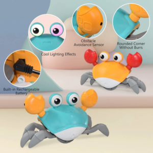 Rechargeable Crawling Dancing Crab Toy