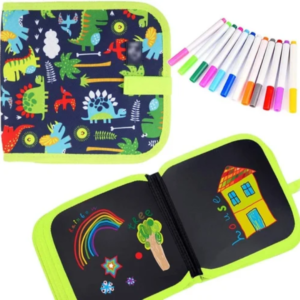 Erasable Reusable Drawing Pad with 12 Watercolour Pens