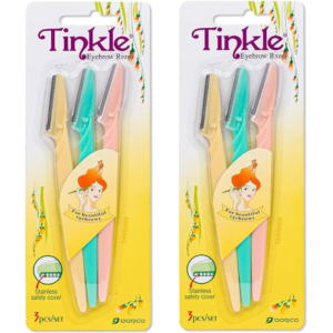 Painless Eyebrow/Facial Hair Remover Razor (Set of 3 Pcs)