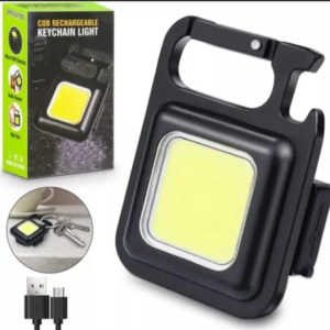 Rechargeable Multifunction keychain LED light with Magnetic Base