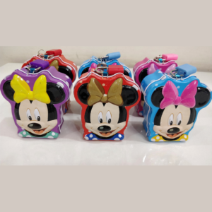 Micky Theme Piggy Bank With Security Lock & Keys