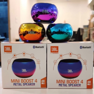 Wireless Portable Mini Boost 3D Metal Bluetooth Speaker