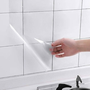 Oil-Proof Temperature Resistant and Waterproof Transparent Kitchen Wall Sticker