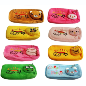Cute Super Soft Coin/Pencil Pouch Sling Bag (Pack of 2)