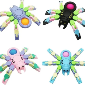 Spider Fingertip Fidget Spinners (Pack of 2)
