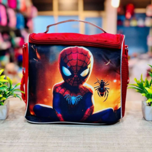 Spiderman Printed Big Size Insulated Lunch Bag