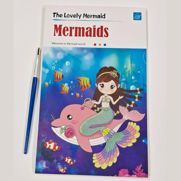 20 Pages Big Size Magic Colouring Book