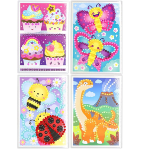 DIY Hand Beads Painting Kits for Kids (Pack of 2)