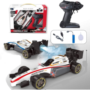Rechargeable Smoke Spray Formula 1 High Speed RC Car
