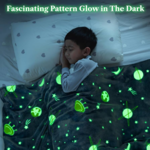 Glow in Dark Blanket (60 inch x 50 inch)