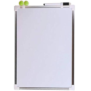 Dual Side White Board with Magnetic Marker (30 cm x 20 cm)