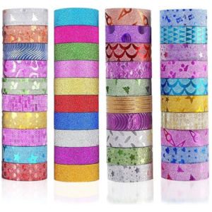 Self Adhesive Printed Mosa Tape Rolls (Pack of 24)