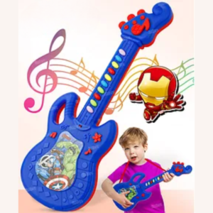 Musical Toy Guitar for Kids with Colorful Keys