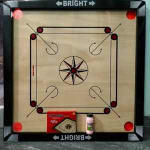 Super Mette Finish Carrom Board (20 inch x 20 inch)