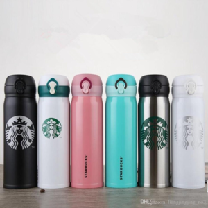 Starbucks Stainless Steel Insulated Bottle with Lock lid Cap